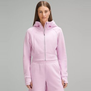 lululemon Scuba Full-Zip Cropped Hoodie