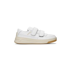 Acne Studios White Velcro Strap Sneakers