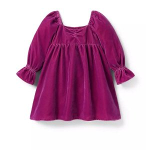 Janie and Jack Velvet Sweetheart Dress