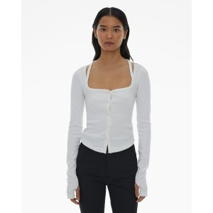 Helmut Lang Square Neck Cardigan