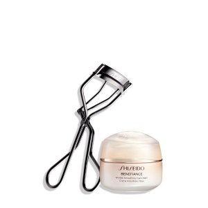 Shiseido Eyelash Curler and Benefiance Wrinkle Smoothing Eye Cream Bundle ($89 Value)