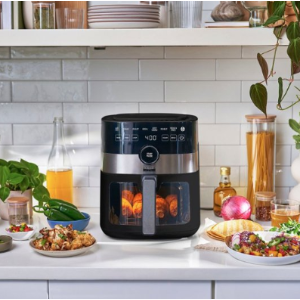 Bella Pro Series 6-qt. Digital Air Fryer with Window Black 90163