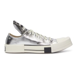 Rick Owens Turbodrk sneakers x Converse low silver