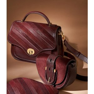 Fossil Heritage Leather Top Handle Bag