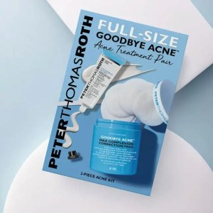 Peter Thomas Roth Full-Size Goodbye Acne Acne Treatment Pair 2-Piece Acne Kit