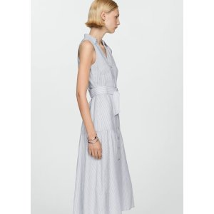 Mango Belt shirt dress