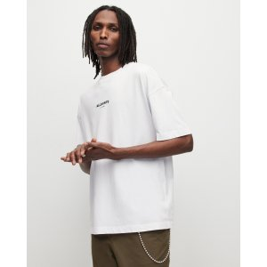 AllSaints Subverse Oversized Crew Logo T-Shirt