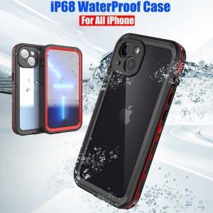 7.72US $ 52% OFF|Ip68 Iphone 14 13 12 11 Pro Max Xs Xr Se 678 Case Clear Cover Leather Lite - Mobile Phone Cases & Covers - Aliexpress