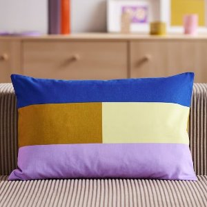 Ikea TESAMMANS Cushion cover, multicolor, 16x23 "