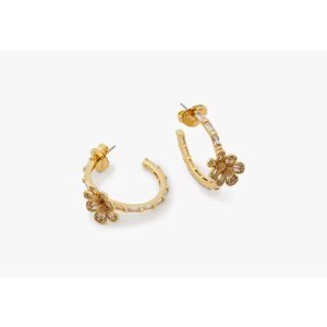 Kate Spade Fleurette Hoops
