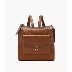 Fossil Parker Leather Mini Backpack