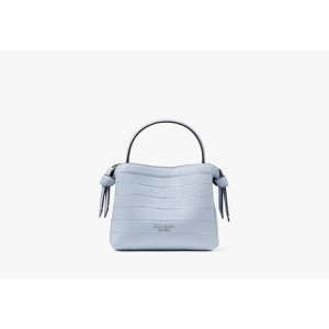 Kate Spade Knott Croc-embossed Mini Crossbody Tote