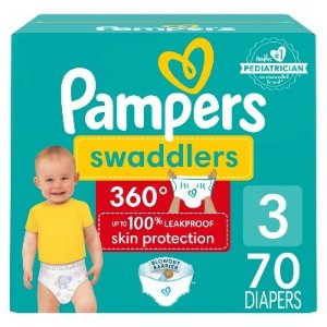 Pampers Swaddler 360 Super Disposable Baby Diapers